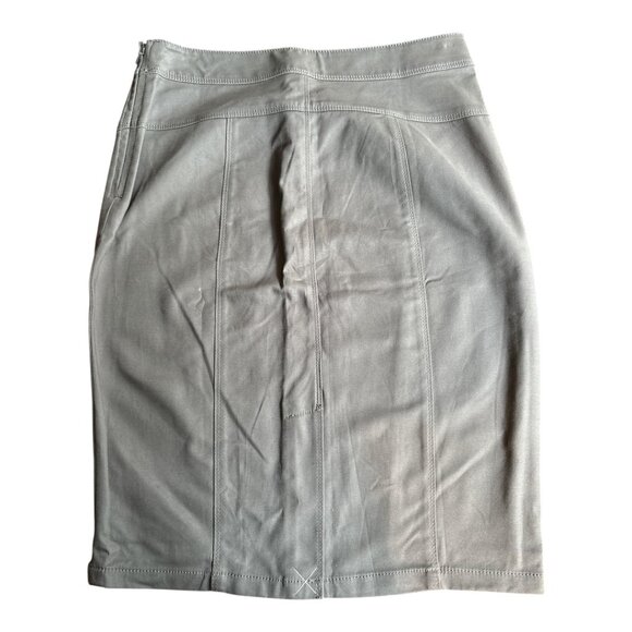 ANN TAYLOR GRAY PENCIL SKIRT SIZE 4 NWT - Picture 1 of 5